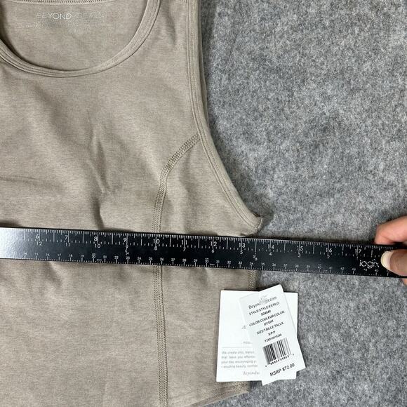 Beyond Yoga Spacedye Motivate Cropped Tank Top Small Birch Heather - Picture 8 of 8